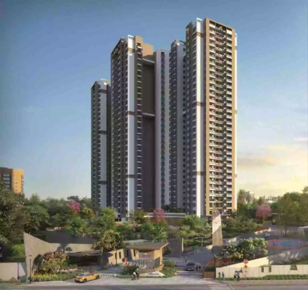 Sattva Forest Ridge building elevation front view